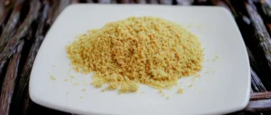 Ice Water Hash (cannabis concentrate) on a white plate