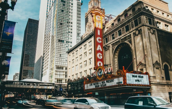 Chicago street traffic